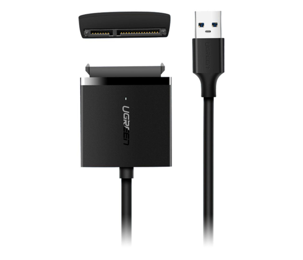 UGREEN Adapter USB3.0 do dysku 2.5'' / 3.5'' SATA CM257 czarny - 1292656 - zdjęcie 2